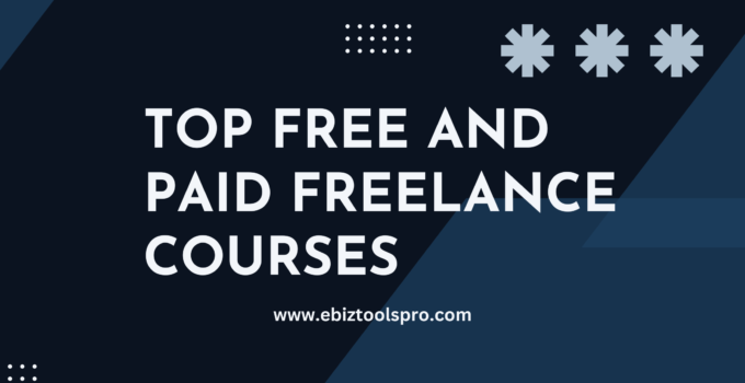 Top Free and Paid Freelance Courses